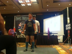 My winning deadlift. 292.11 pounds.